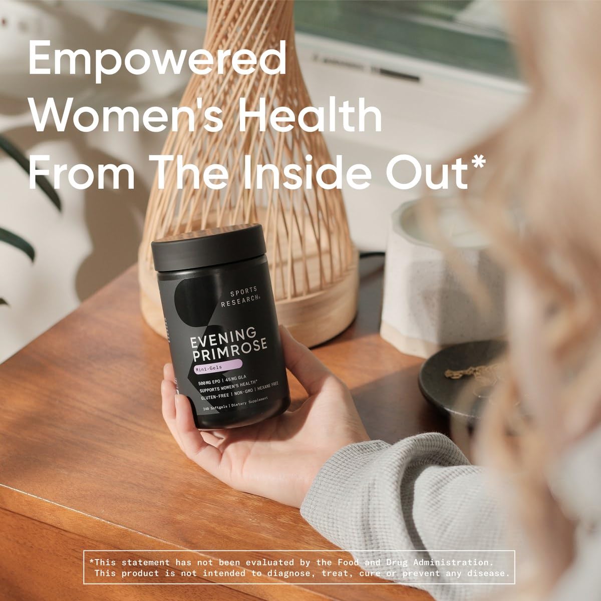 Sports Research Evening Primrose Oil, Breast Pain Relief