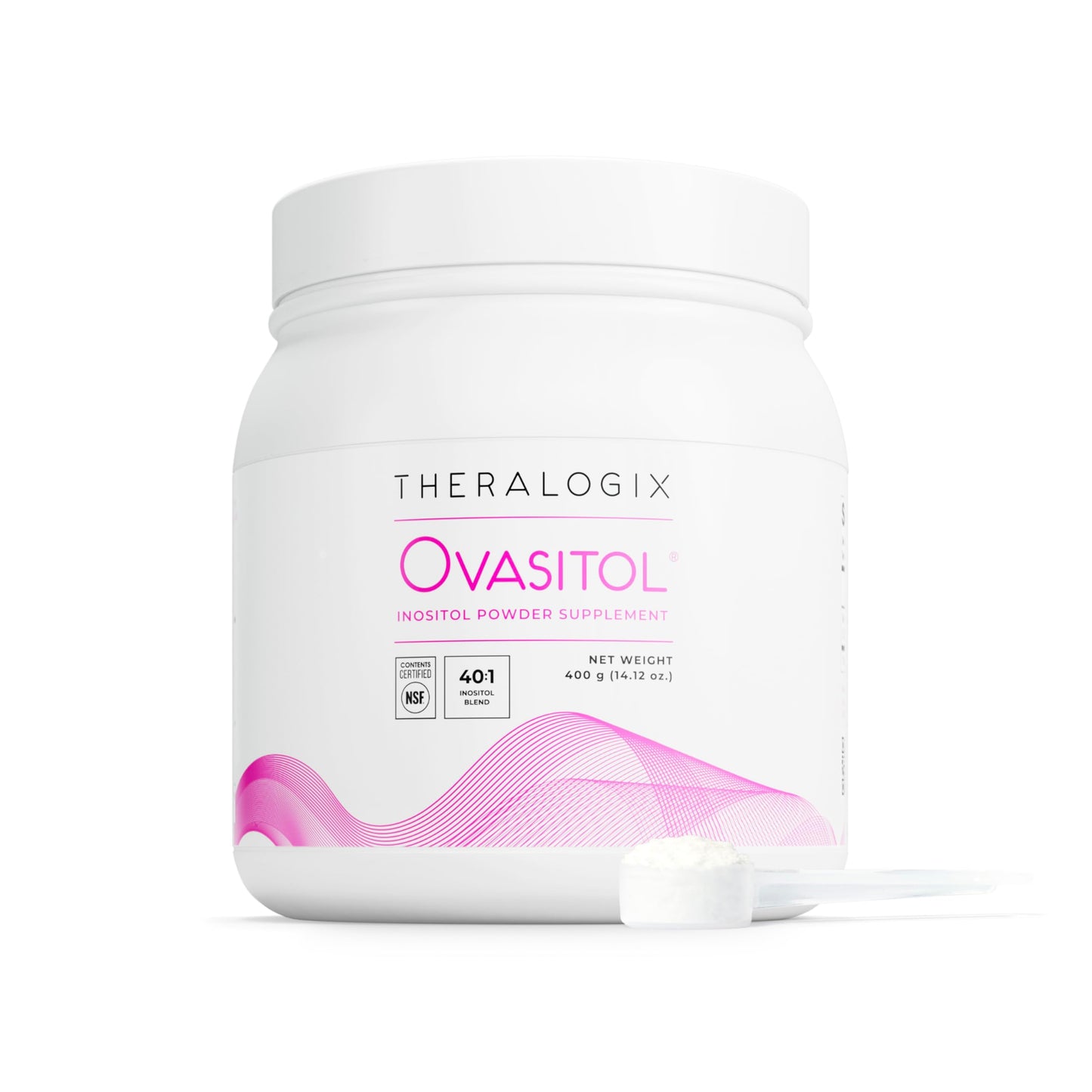 Theralogix Ovasitol Inositol Powder : 90 Day Supply: 180 Servings