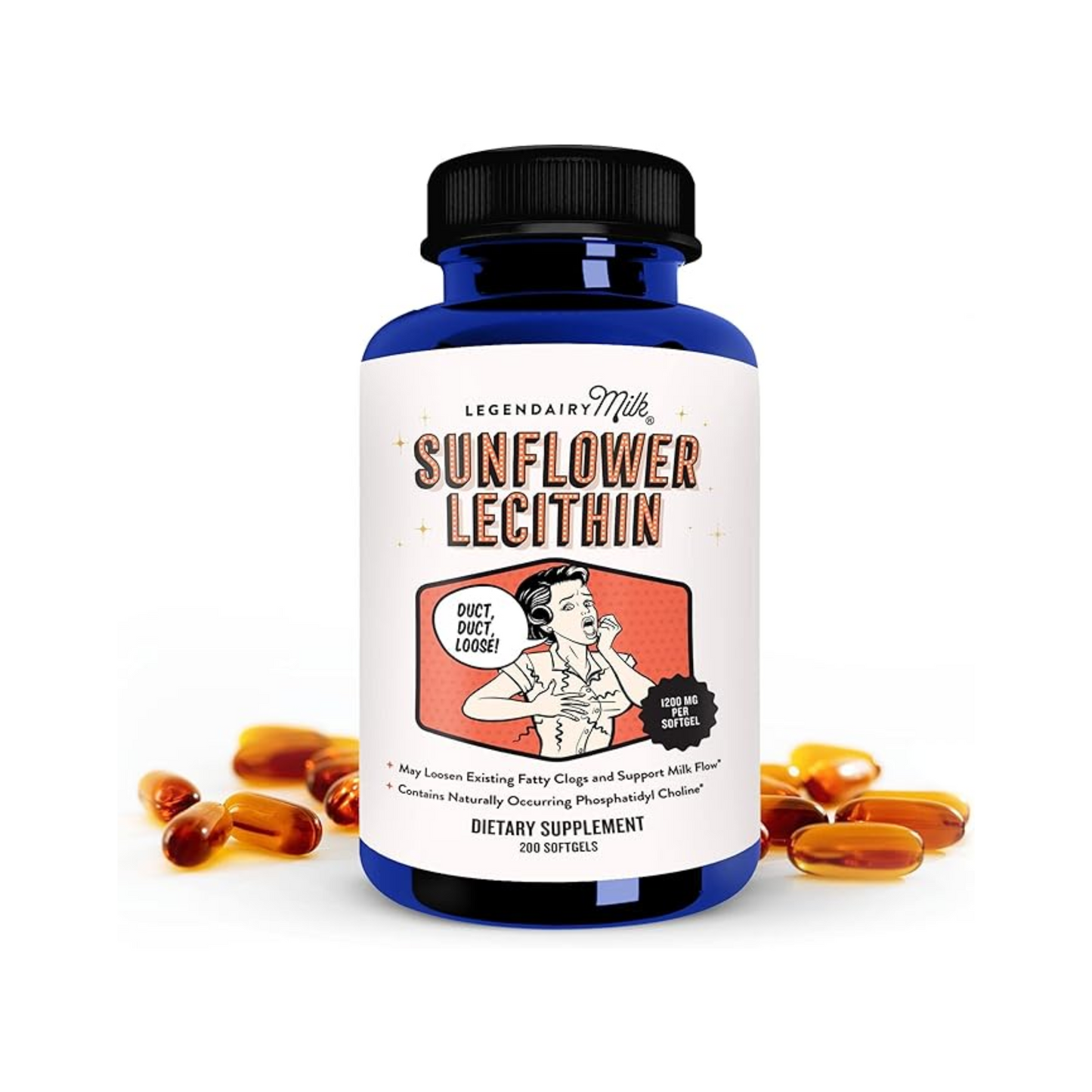 Legendairy Milk Sunflower Lecithin 1200mg