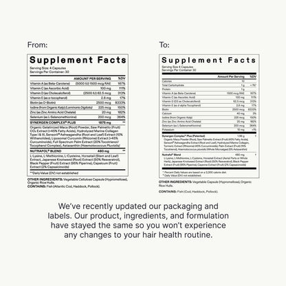 Nutrafol Balance Hair Growth Supplements, Ages FortyFive and Up