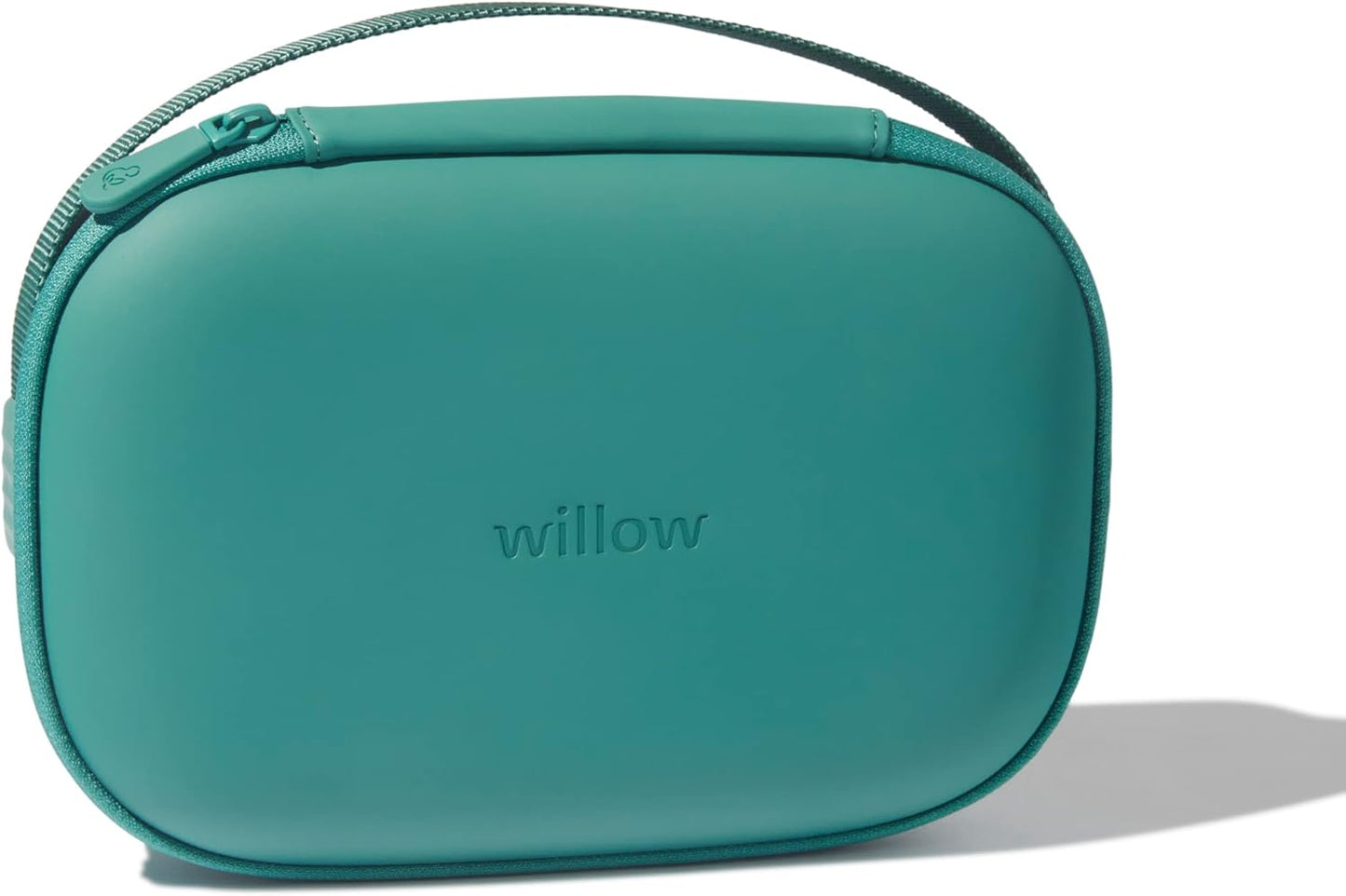 Willow Go Wearable Breastfeeding Pump and Teal Case