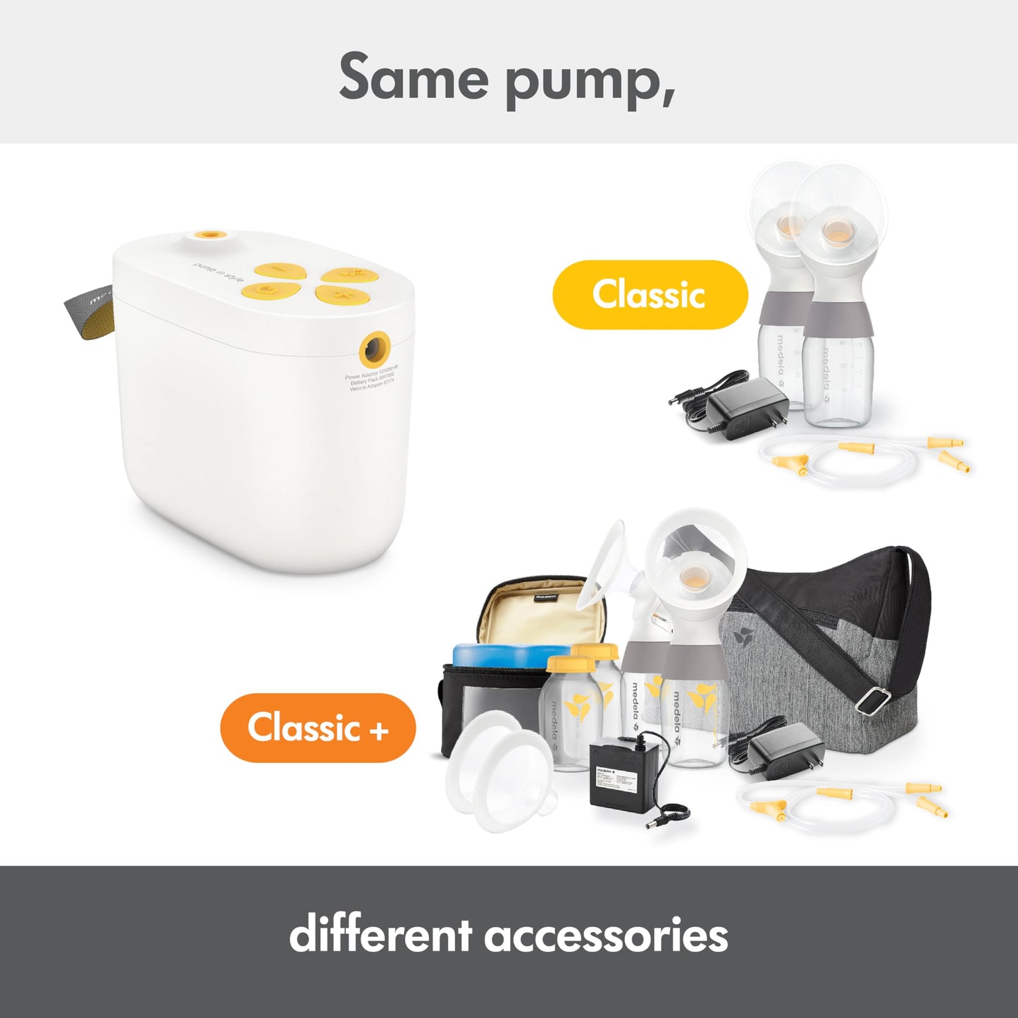 Medela Pump in Style Breast Pump Starter Kit, Classic Pump