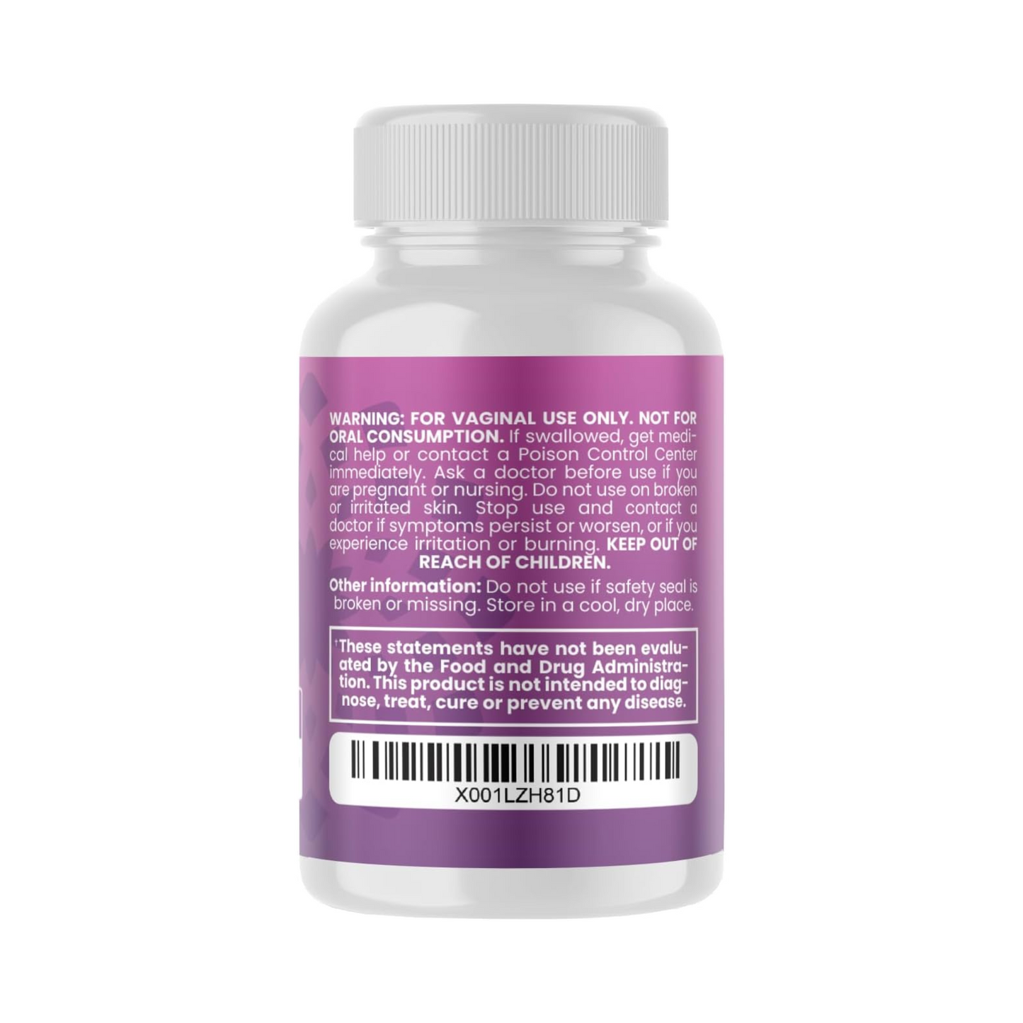 Seroflora Boric Acid Vaginal Suppositories for Women with Suppository Applicators