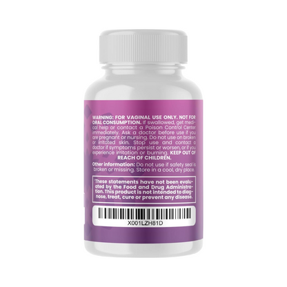 Seroflora Boric Acid Vaginal Suppositories for Women with Suppository Applicators